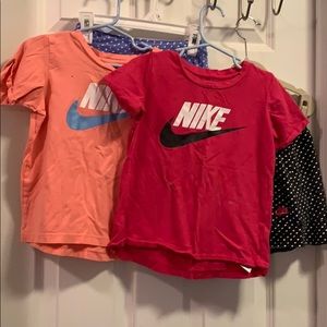 Two sets Nike T shirt/Skort combos Play condition